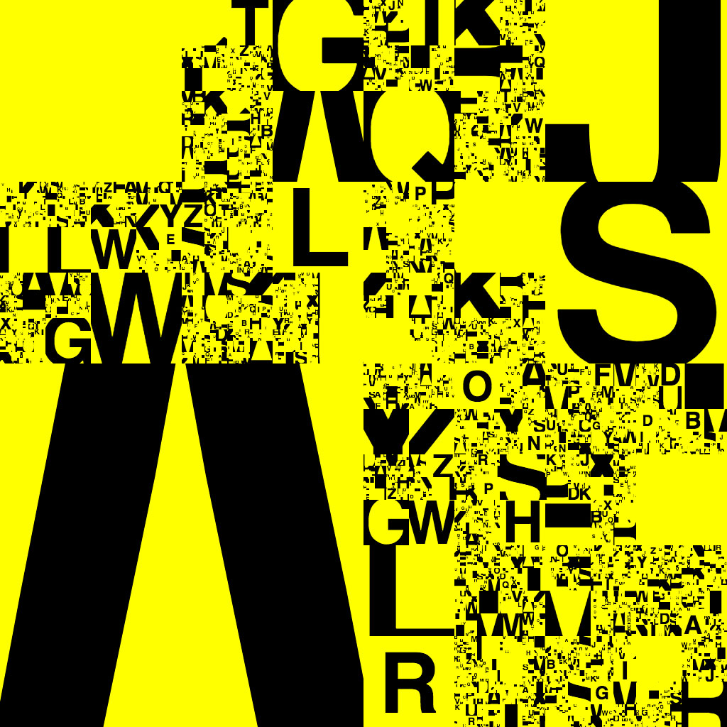 Typography patterns generator